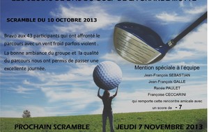 SCRAMBLE DU 10 OCTOBRE