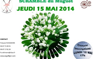 SCRAMBLE DU MUGUET - 15 MAI 2014