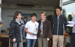 Victoire e nNet de Ugo Vidal au Championnat Départemental des Jeunes de l'Hérault 2013
