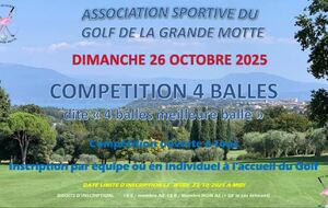 Competition AS - 4 balles meilleure balle