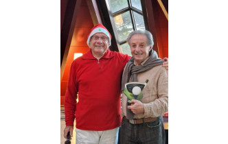 Jean-Paul Roux gagnant du concours de Drives hommes (c'est Anne-Marie Juton qui a gagné le concours de Drives femmes)